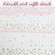 preview thumbnail 5 of 5, Cozy Line Sweet Heart Polka Dot Pink Ruffle Cotton Quilt Bedding Set