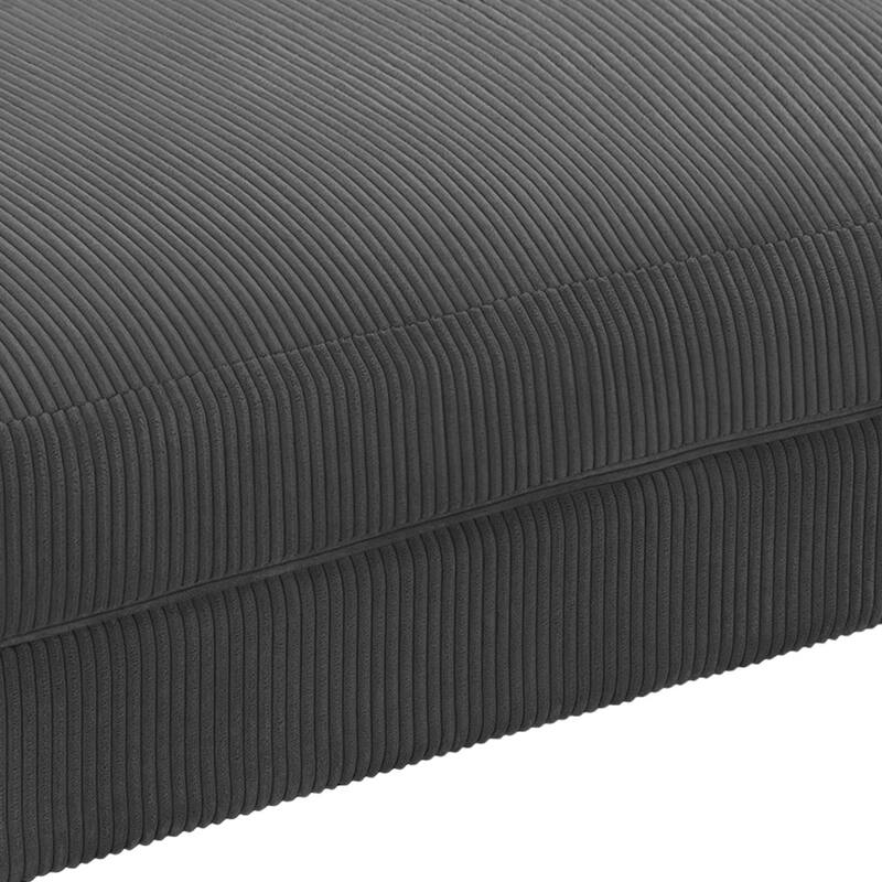 Modern Rectangular Ottoman Foot Rest Stool for Couch