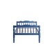 preview thumbnail 6 of 12, Twin Over Twin Size Wood Convertible Bunk Bed with Ladder and Safety Guardrail