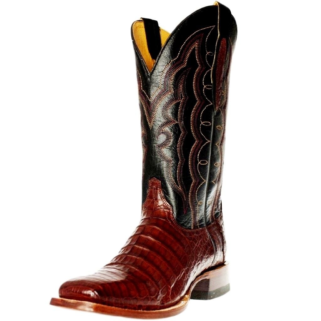Cinch Western Boots Mens Caiman Belly