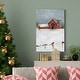 preview thumbnail 9 of 8, Christmas on the Farm II-Premium Gallery Wrapped Canvas - Ready to Hang