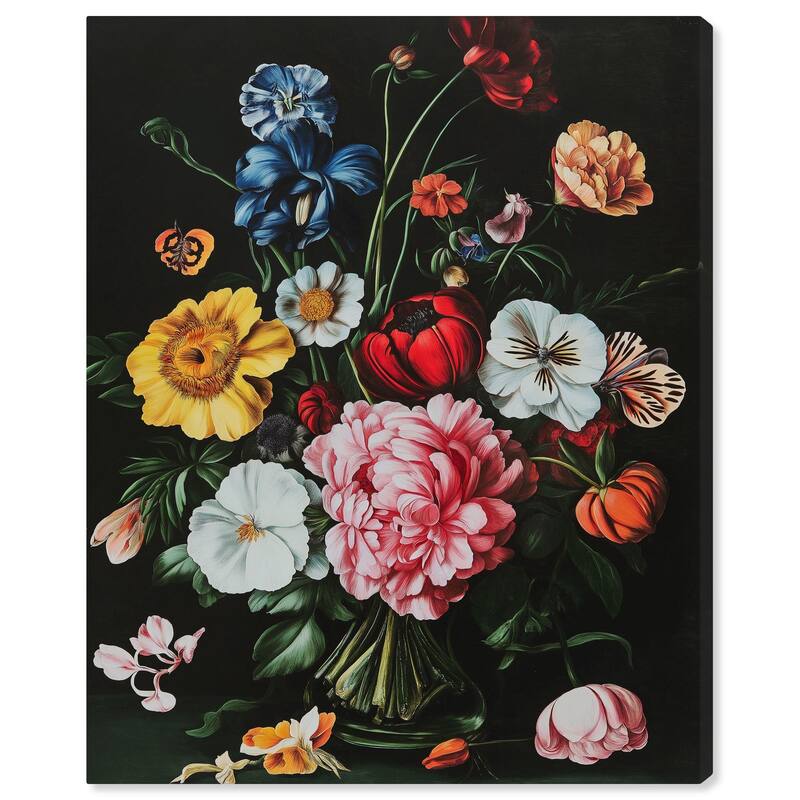 Violet Vignette I Canvas by Art Remedy, Gallery Wrapped - 30" x 36"