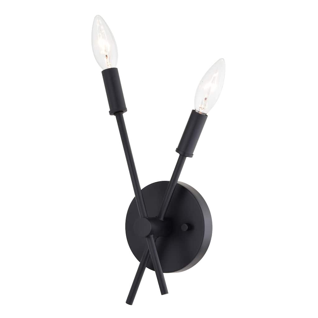 Vaxcel Lighting W0493 Warwick 2 Light 12" Tall Wall Sconce