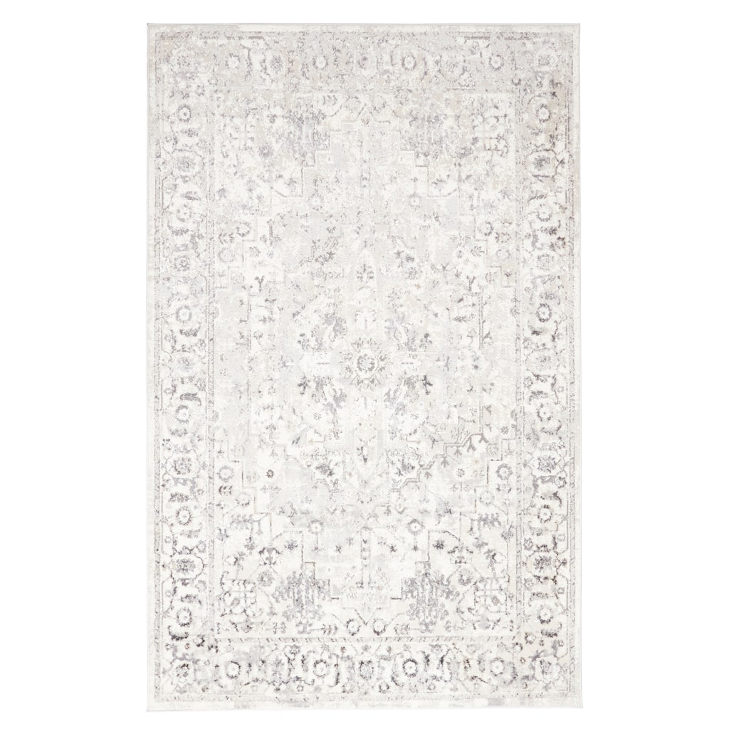 ECARPETGALLERY Machine Made Mira Grey Area Rug