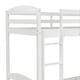 preview thumbnail 16 of 25, Modern Twin Size L Shaped Solid Pine Wood Bunk Bed with Full Length Guardrail and 2 Ladder