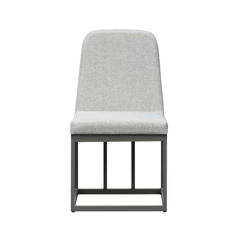 Navarro Outdoor Upholstered Dining Chair, Mocha (Set of 2)