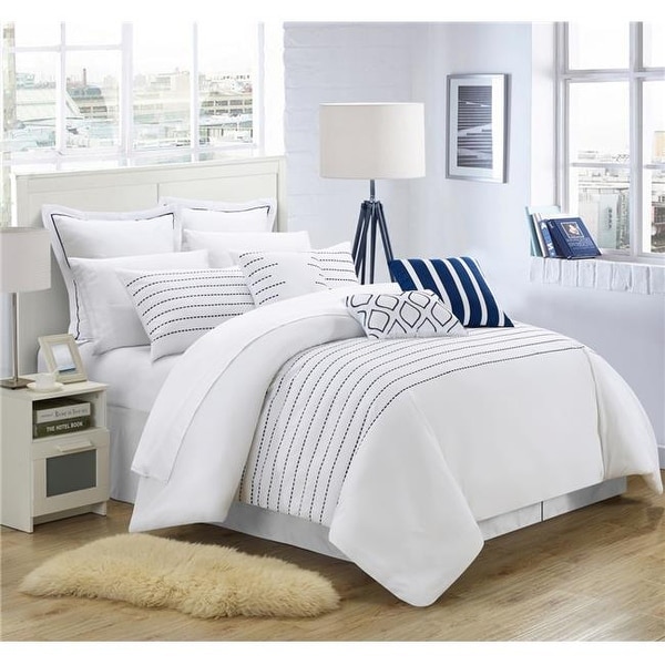 Paddington Super Rich Microfiber Stitch Embroidered Comforter Set