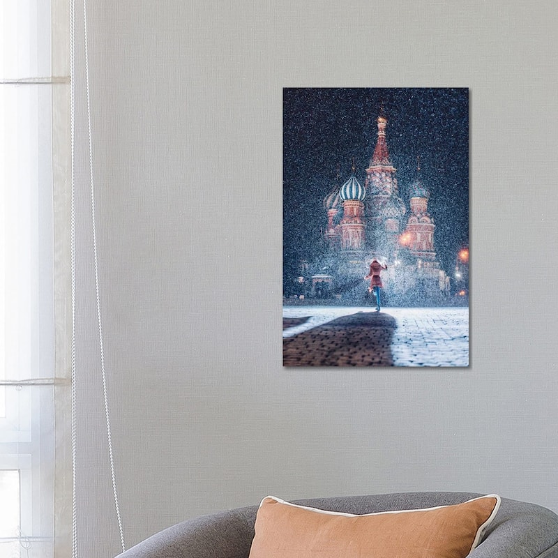 iCanvas "Moscow Like Fairytale" by Hobopeeba Canvas Print - 26x18x1.5