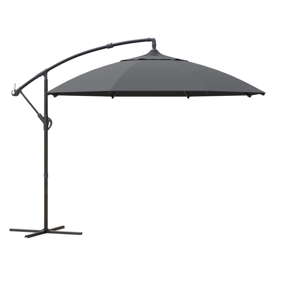 Corvus Vera 10-foot Offset Cantilever Hanging Canopy Patio Umbrella