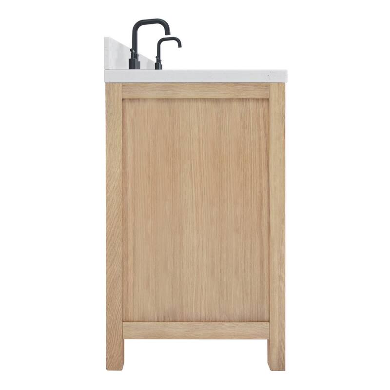 Ariel A066DCQRVO Cambridge 67" Free Standing Double Basin Vanity Set