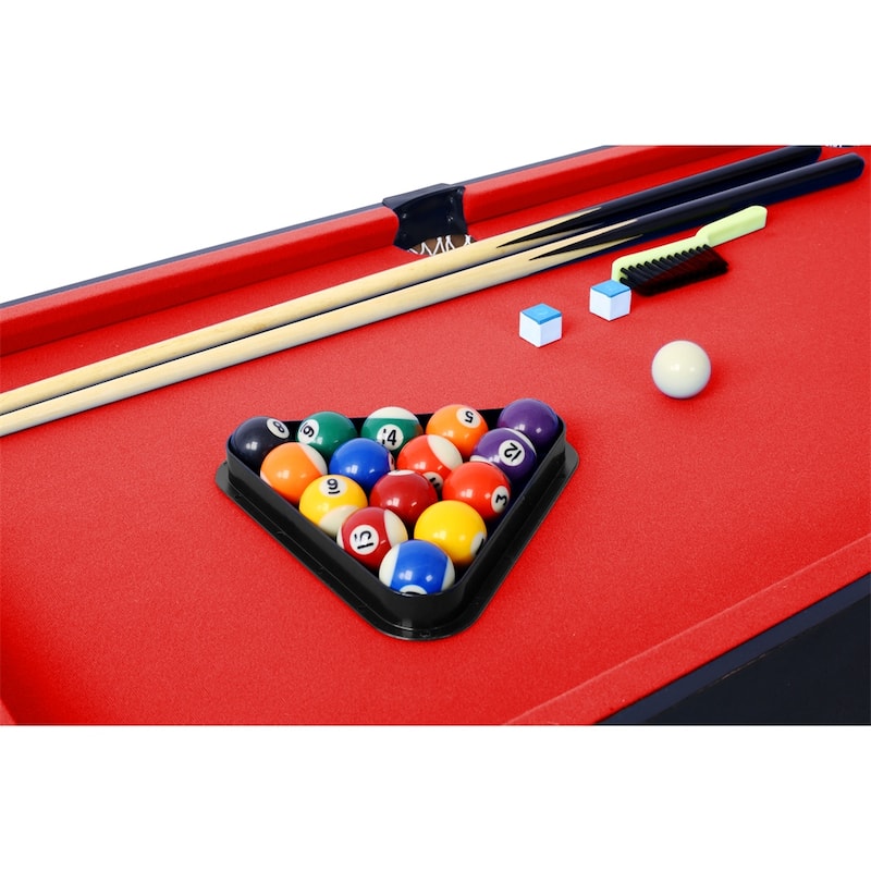 5-in-1 Multi-Game Table Billiards,Push Hockey,Foosball,Ping Pong Etc.