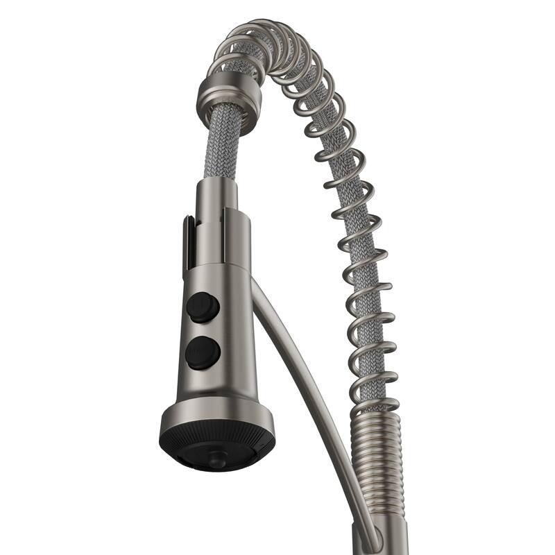 Karran Scottsdale Single Handle Commerical Pull-Down Sprayer Kitchen Faucet