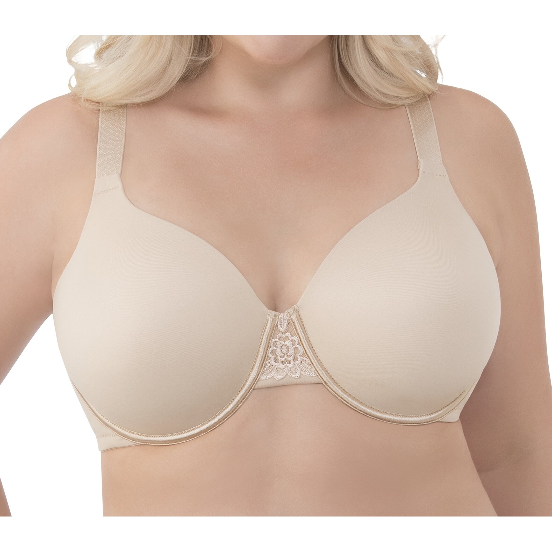 Vanity Fair Womens Bra Nude Beige Size 44b Underwire Full Coverage Overstock 28738240