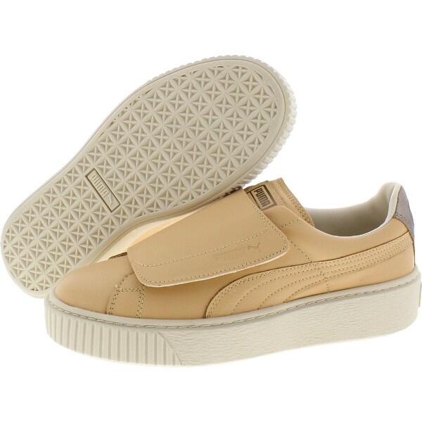 puma platform sneakers brown