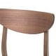 preview thumbnail 13 of 31, Anise Faux Leather and Rubberwood Dining Chair (Set of 2) by Christopher Knight Home