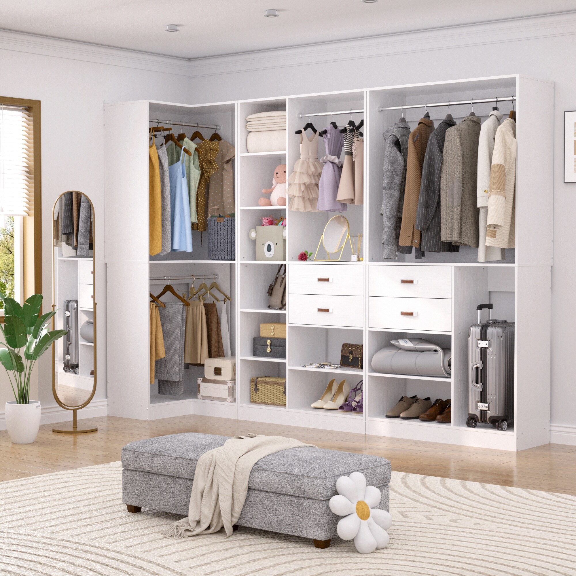 Freestanding closet system 2025