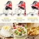 preview thumbnail 28 of 36, 3.2Qt Stand Mixer, 6-Speed Lightweight Kitchen Mixer with Whisk, Hook