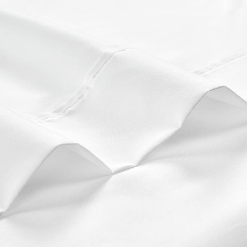 Lush Decor Farmhouse Milo Solid Silver-Infused Antimicrobial Sheet Set