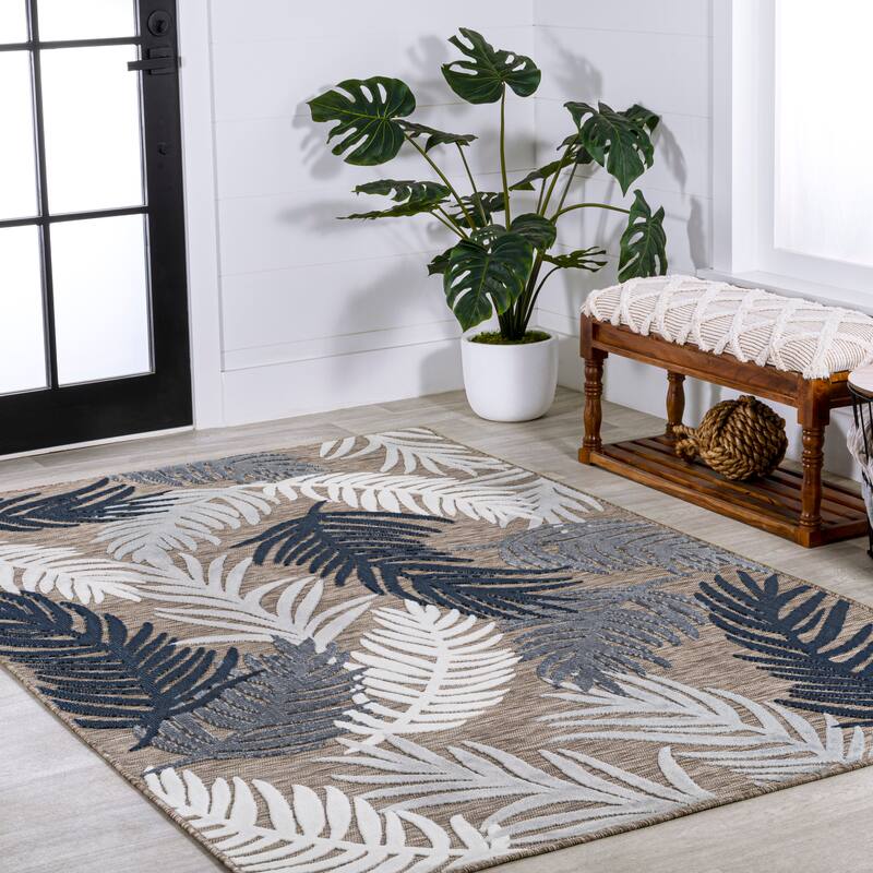 JONATHAN Y Sebastian Abstract Swirl Area Rug