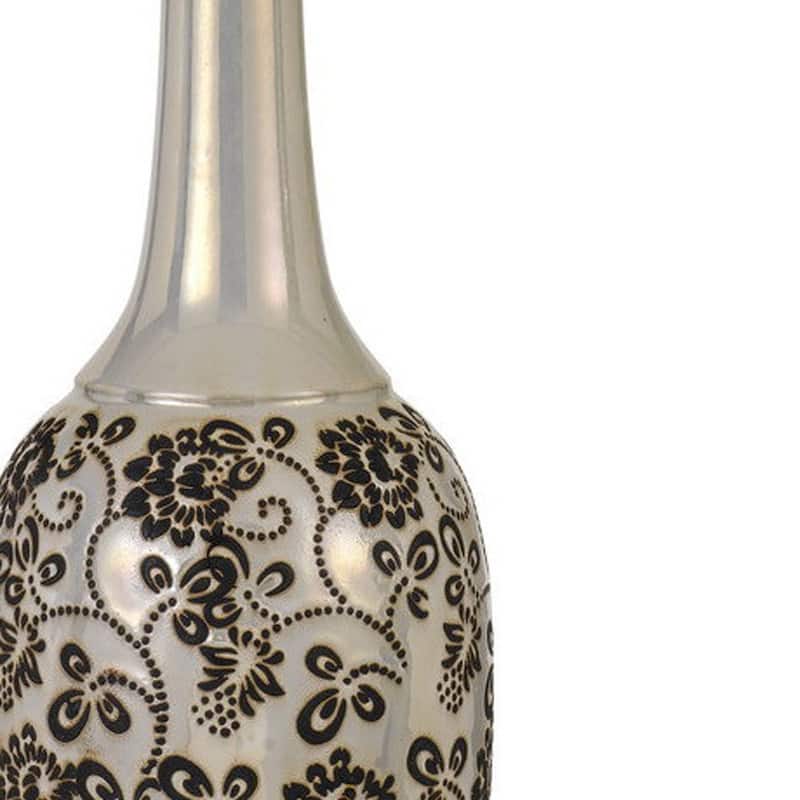 Set of Two 30" Stylish Ceramic Pearl Table Lamp - Large