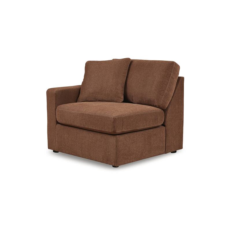 Signature Design by Ashley Modmax 7-Piece Balanced Sectional with Audio and Storage Consoles - 124" W x 124" D x 36" H