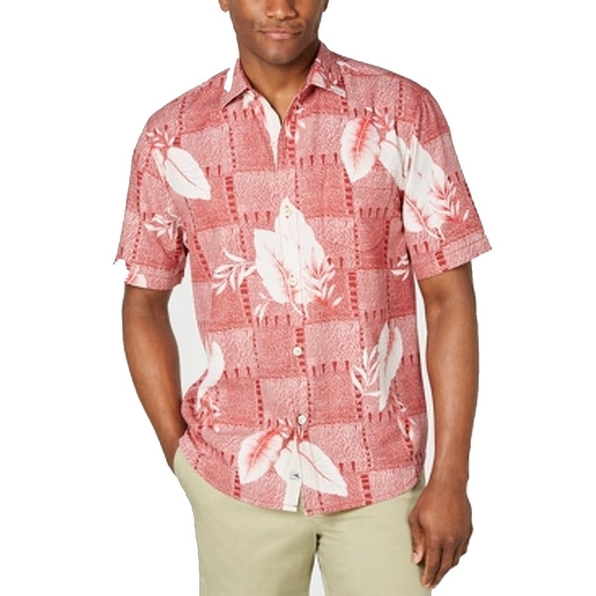 Tommy Bahama El Botanico Silk Blend Camp Shirt