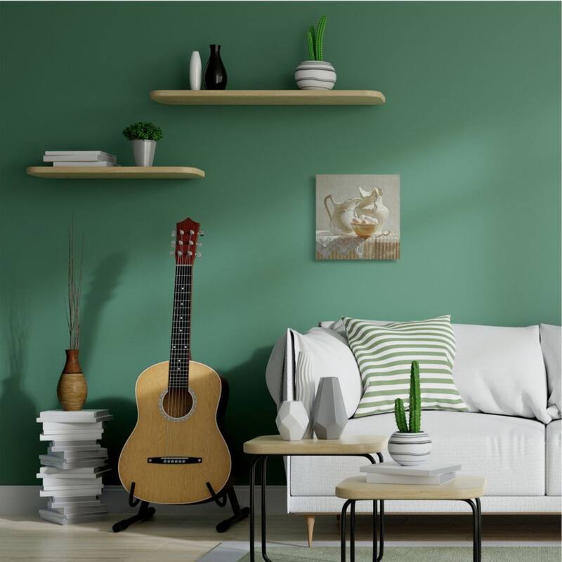 Stupell Country White Pitchers Farm Table Still Life Canvas Wall Art