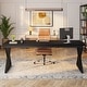 preview thumbnail 21 of 53, 70.8-Inch Executive Desk, Large Computer Office Desk Workstation