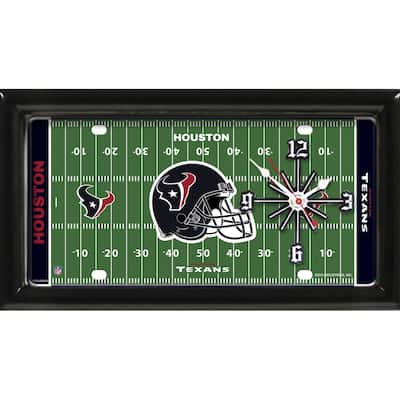 Houston Texans Field Clock