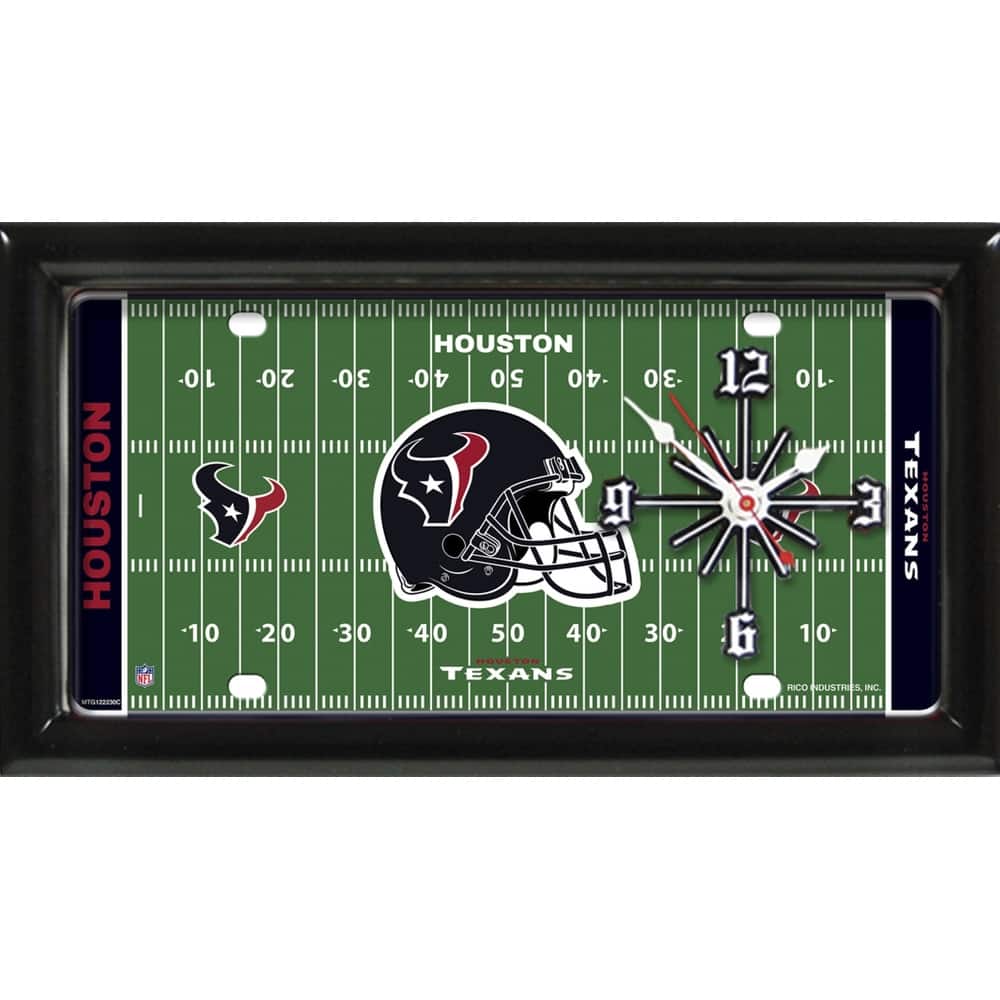 Houston Texans Field Clock