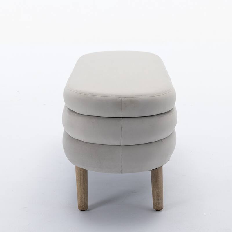 Storage Bench Bedroom Bench With Wood Legs