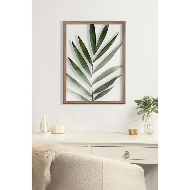 Kate and Laurel Blake Botanical 5F Printed Glass by Amy Peterson