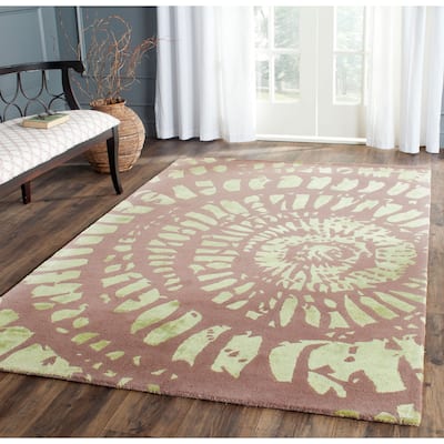 SAFAVIEH Handmade Capri Jica Modern Wool Rug