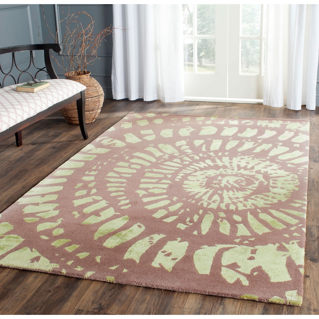 SAFAVIEH Handmade Capri Jica Modern Wool Rug