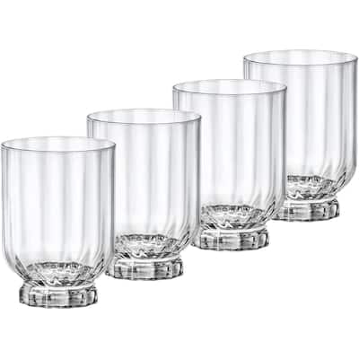 Bormioli Rocco Florian DOF Whisky Glasses Set of 4