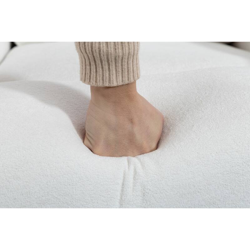 270° Swivel Glider Recliner with Heated Massage, 300LBS Velvet Recliner with Locking Handle & Deep Side Storage