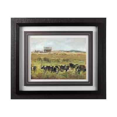 Out to Pasture I Framed Art Print