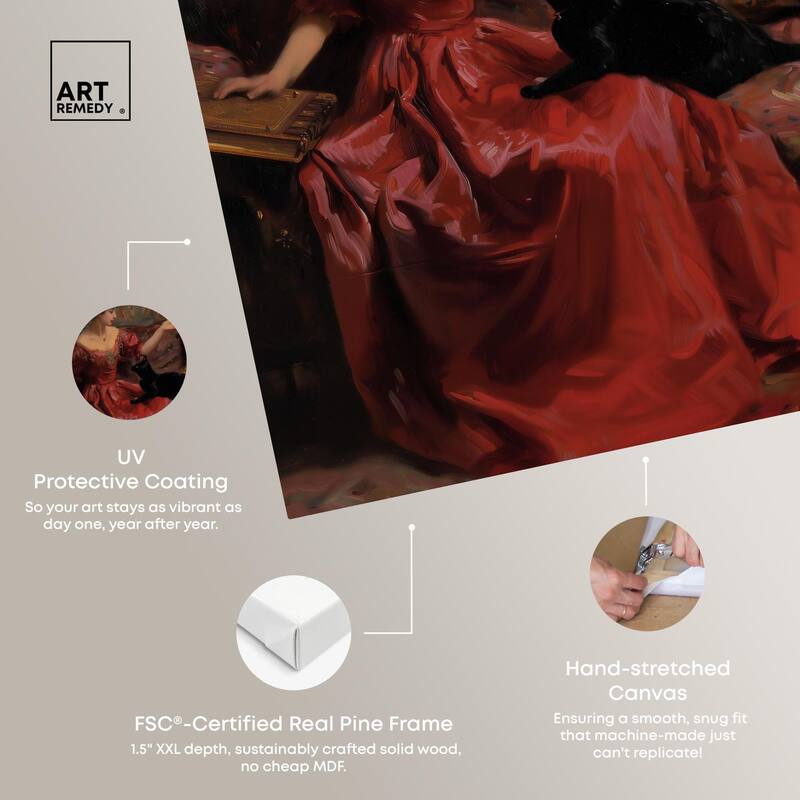 Tell a Story Canvas by Art Remedy, Gallery Wrapped