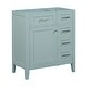 preview thumbnail 27 of 28, 30 Inch Freestanding Bathroom Vanity Base without Sink, Bathroom Storage Cabinet with 3 Drawers