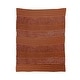 preview thumbnail 15 of 35, Donna Sharp Plush Knit Throw Rust