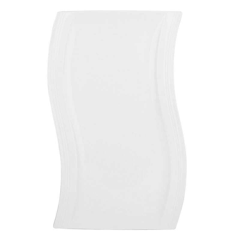 MALACASA Flora Porcelain Rectangular Serving Plates