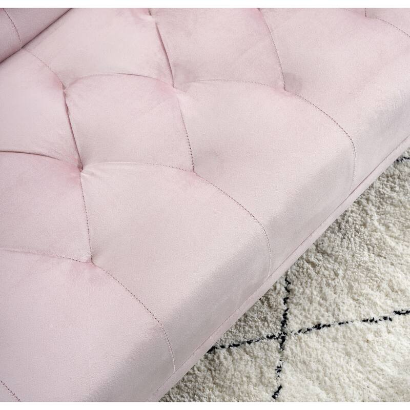 71" Convertible Double Folding Living Room Sofa Bed