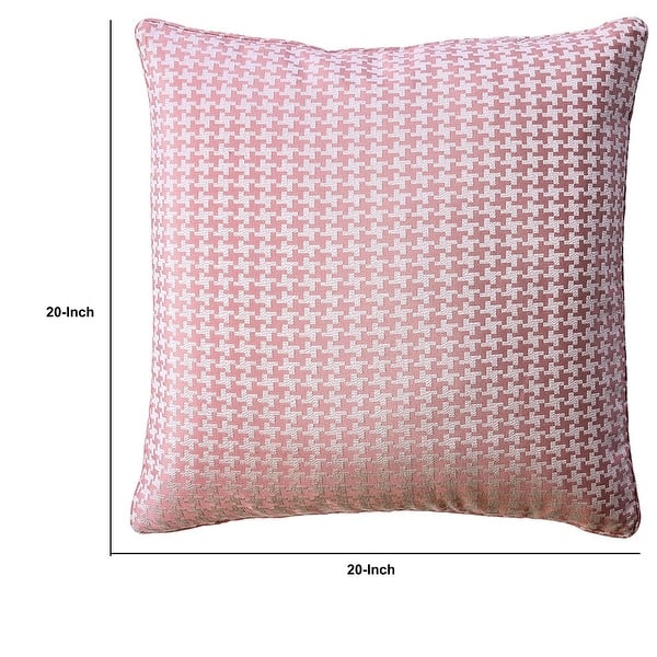 Set Of 2 Red Houndstooth Pillow Covers Set Of 2 Red Houndstooth Pillow Covers