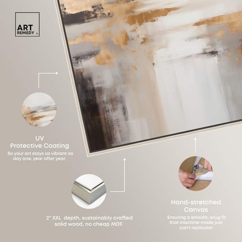 Glistening Stillness II Canvas by Art Remedy