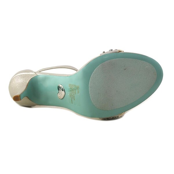 betsey johnson juno sandal silver