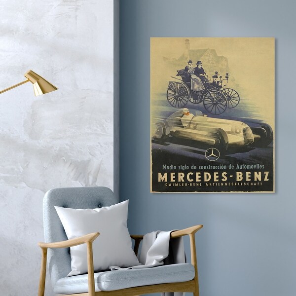 Shop Oliver Gal '12208 Mercedes Deco' Advertising Wall Art