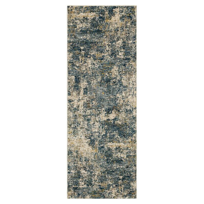 Karastan Ankara Area Rug - 2' 7" x 7' 3" - Grey - Runner