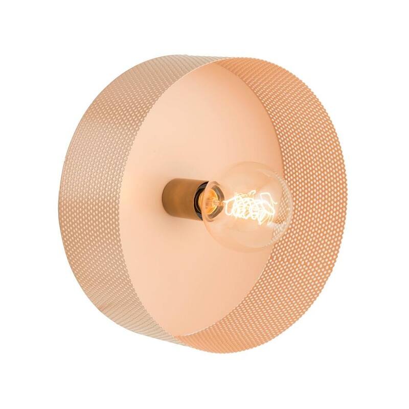 Mokhtar Blush Round Wall Sconce