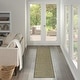 preview thumbnail 108 of 119, Nourison Courtyard Indoor/Outdoor Modern Geometric Area Rug 2'2" x 10' - Green