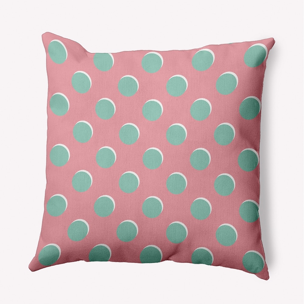 Polka Dots Decorative Throw Pillow